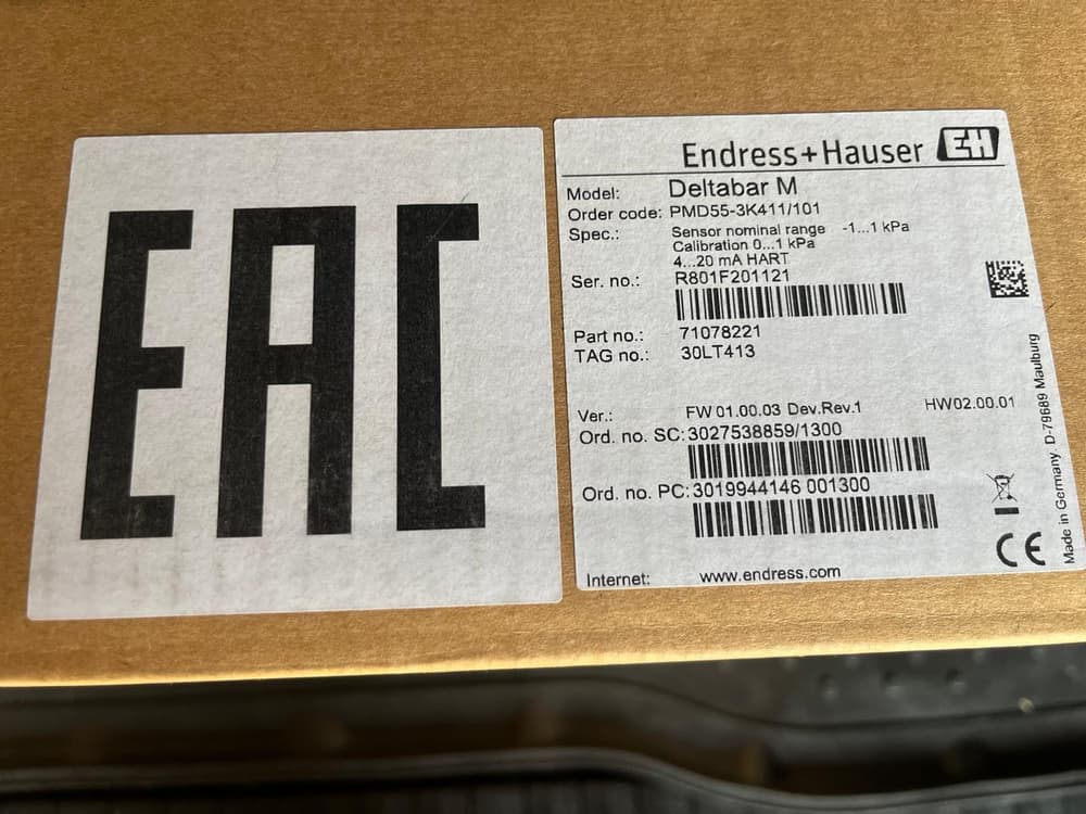 Endress+Hauser Deltabar M PMD55